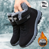 2026 New Unisex Couple-Style Winter Snow Boots - Arctic-Level Warmth High-Top Hiking & Walking Shoes
