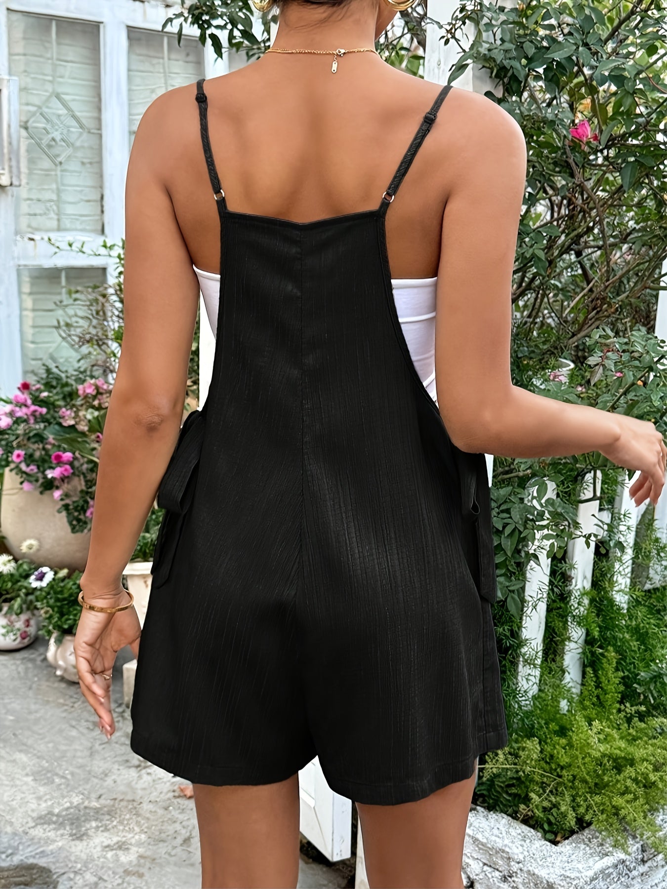 2026 New Maternity Suspender Pants - Summer Lightweight Loose Knee-Length Culottes with Adjustable Waistband for Pregnancy, Trendy Boho Maternity Overalls