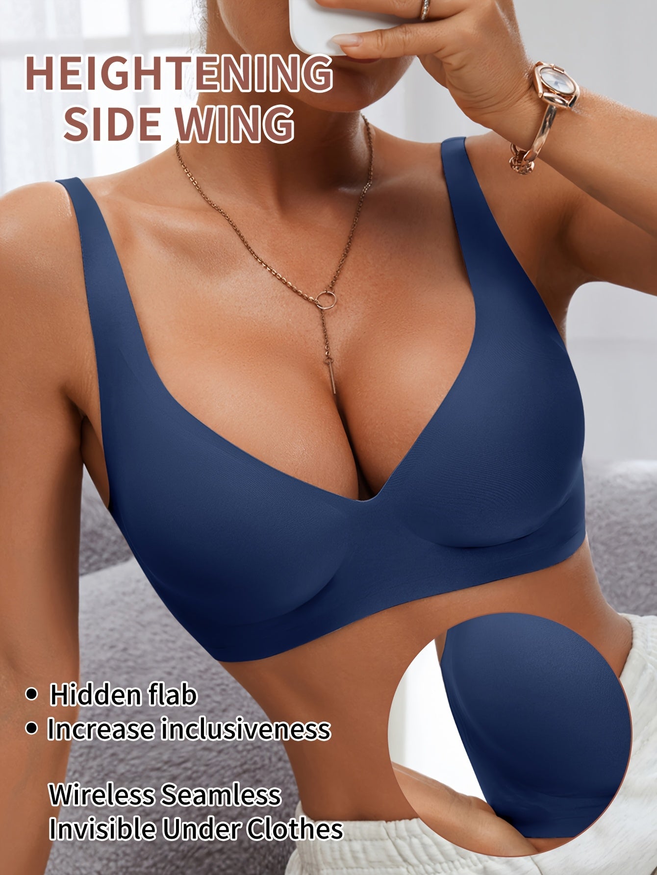 2026 New Sexy & Comfortable Jelly Bra - High-Quality Wireless Push-Up Bralette