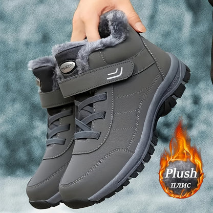 2026 New Unisex Couple-Style Winter Snow Boots - Arctic-Level Warmth High-Top Hiking & Walking Shoes